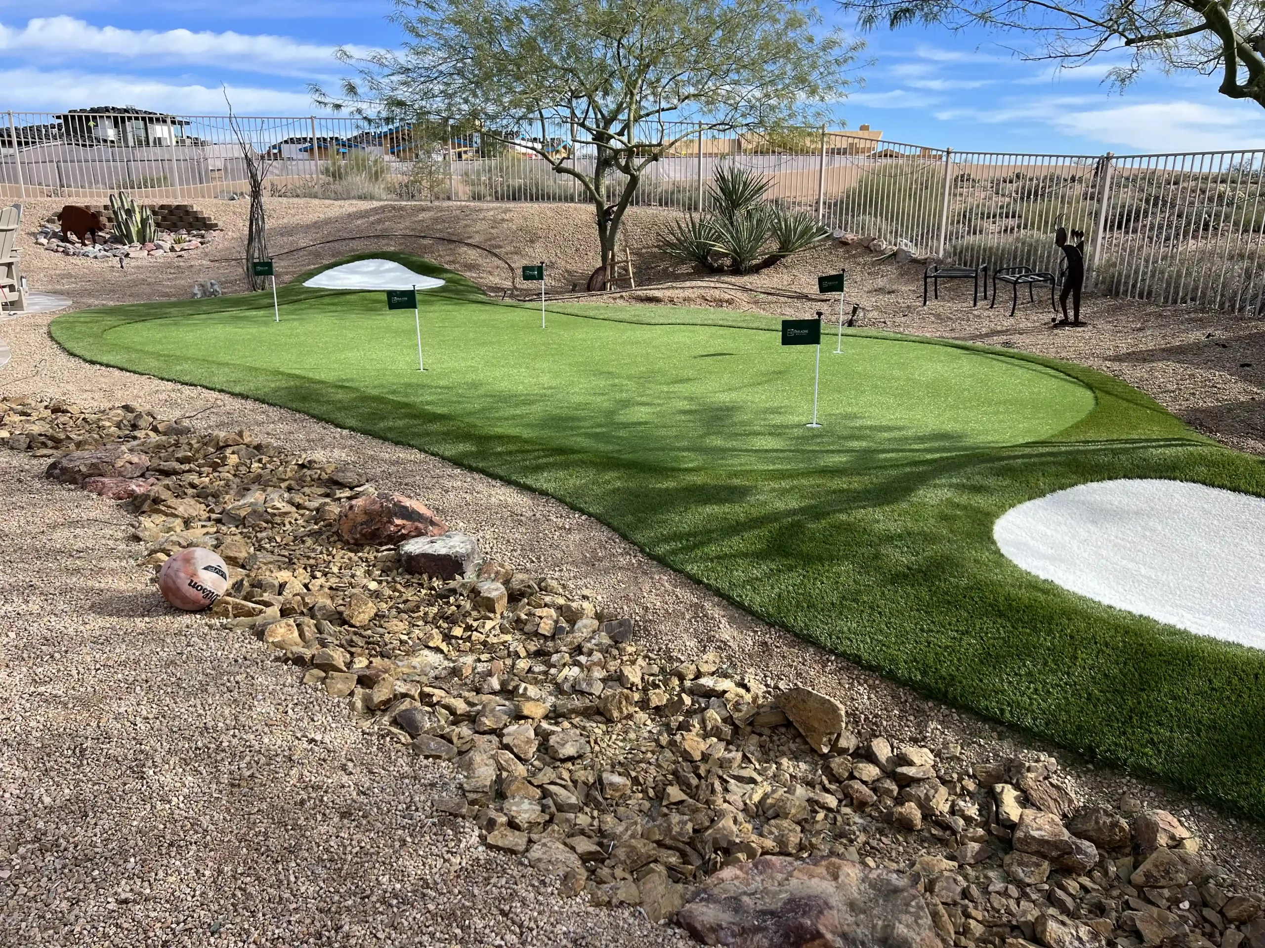 artificial grass putting green